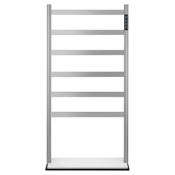 Полотенцесушитель электрический Wonzon & Woghand Essen П6 475x958 мм WW-A406-BR, никель - фото 2