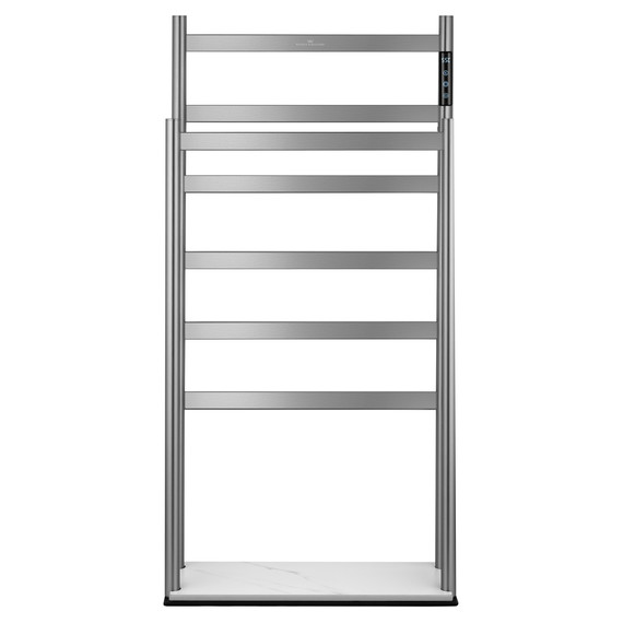 Полотенцесушитель электрический Wonzon & Woghand Essen П7 475x958 мм WW-A407-BR, никель - фото 2