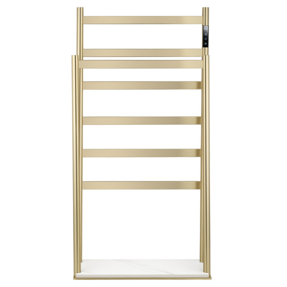 Полотенцесушитель электрический Wonzon & Woghand Essen П7 475x958 мм WW-A407-BG, золото - фото 2