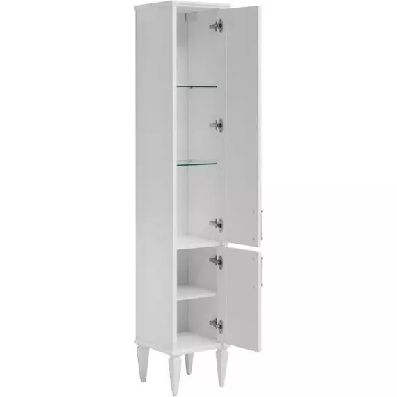 Пенал подвесной Aquanet Бостон М 36 см 00209681 R, белый - фото 3