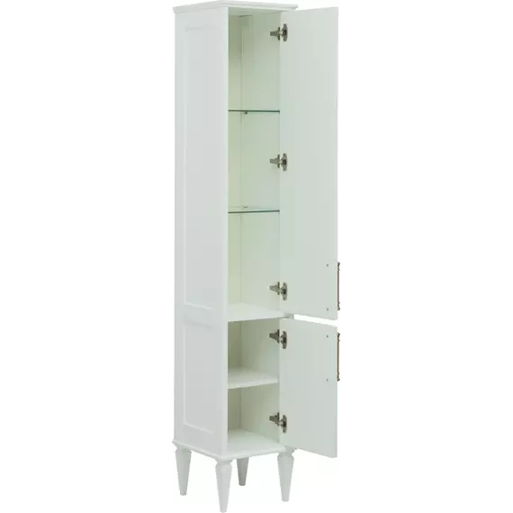 Пенал подвесной Aquanet Бостон М 36 см 00242219 R, белый матовый - фото 12