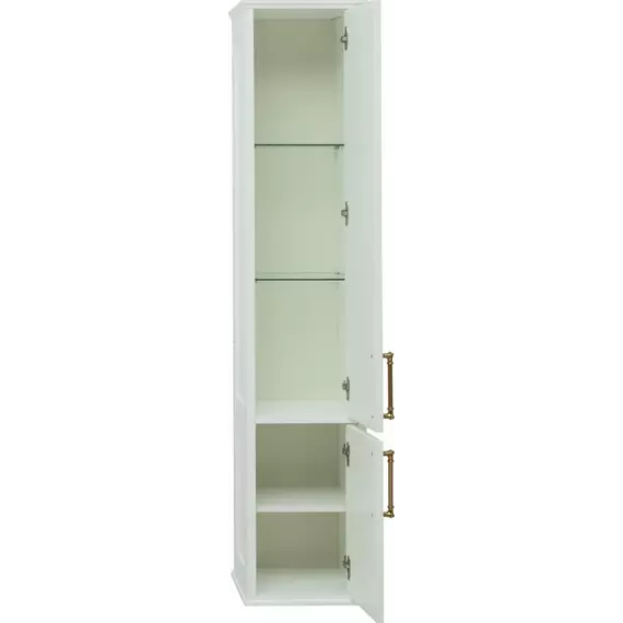 Пенал подвесной Aquanet Бостон М 36 см 00242219 R, белый матовый - фото 6