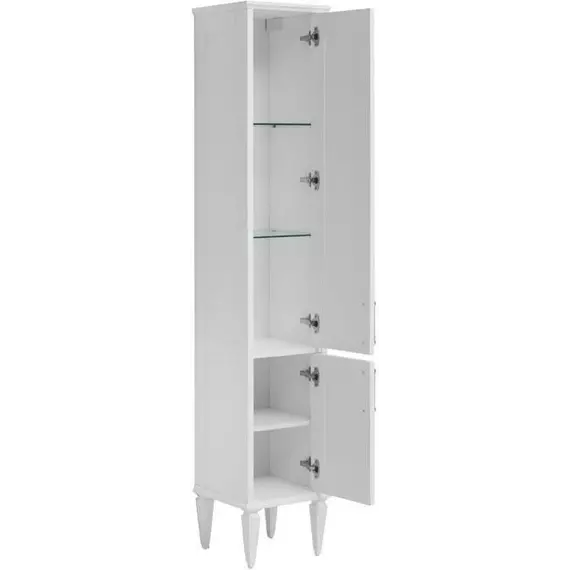 Пенал подвесной Aquanet Бостон М 36 см 00242219 R, белый матовый - фото 11