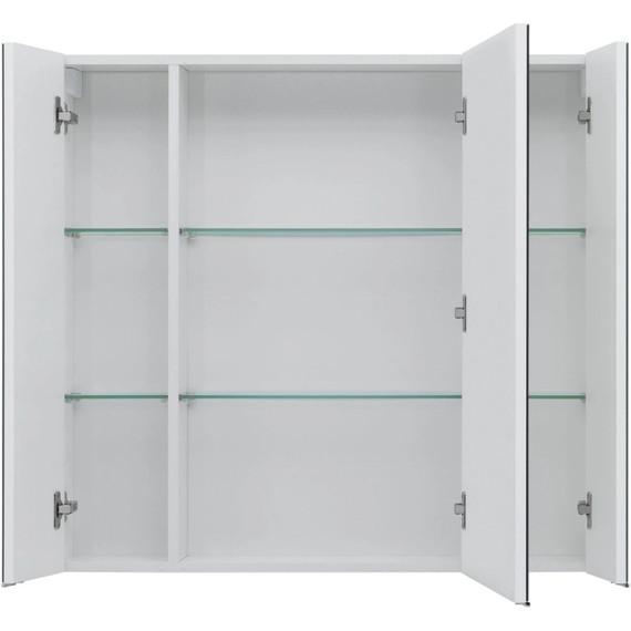 Зеркало-шкаф Aquanet Алвита new 90 см 00303897, белый матовый - фото 4