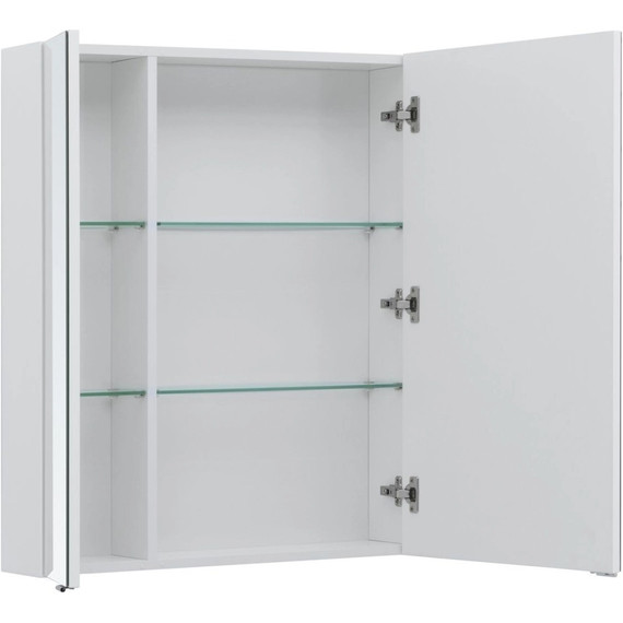 Зеркало-шкаф Aquanet Алвита new 90 см 00303897, белый матовый - фото 6