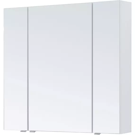 Зеркало-шкаф Aquanet Алвита new 90 см 00303897, белый матовый - фото 3