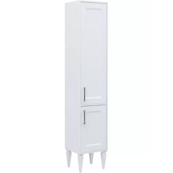 Пенал подвесной Aquanet Бостон New 35 см 00306370 R, белый сатин - фото 3