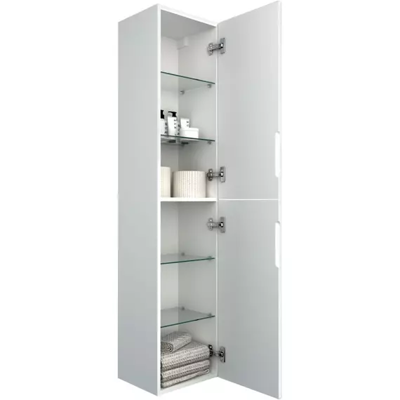 Пенал подвесной Aquanet Джейн 35 см 00313289, белый матовый - фото 7