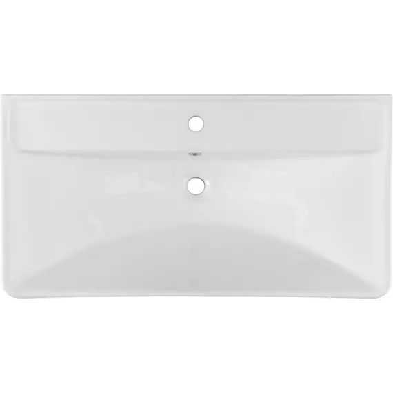 Тумба подвесная с раковиной Aquanet Вега 90 см 00316683, белый глянец - фото 13