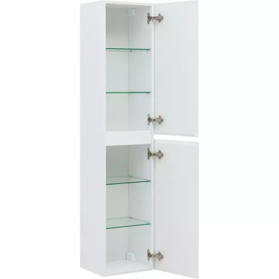 Пенал подвесной Aquanet Эмбер 35 см 00330471, белый матовый - фото 5