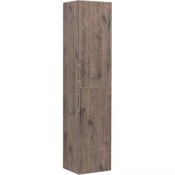 Пенал подвесной Aquanet Алвита New 35 см 00334189, дуб веллингтон табак - фото 