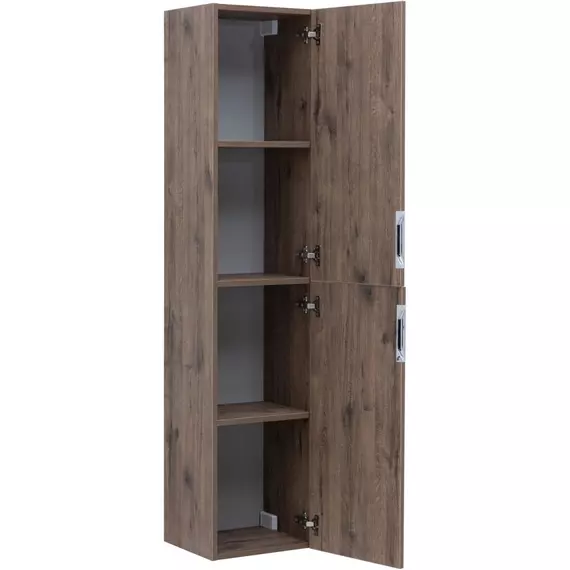 Пенал подвесной Aquanet Алвита New 35 см 00334189, дуб веллингтон табак - фото 5