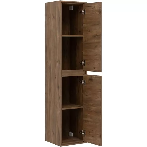 Пенал подвесной Aquanet Милан 35 см 00336388, дуб рустикальный - фото 4