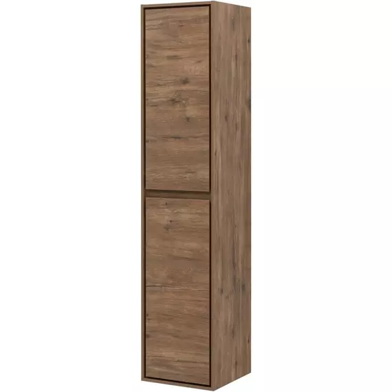 Пенал подвесной Aquanet Милан 35 см 00336388, дуб рустикальный - фото 3