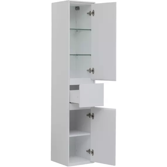 Пенал подвесной Aquanet Милан 35 см 00339957 R, белый глянец - фото 5