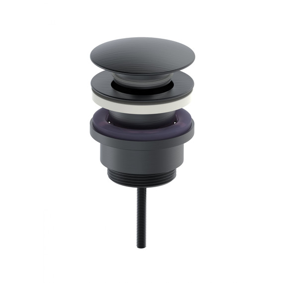 Донный клапан Wonzon & Woghand WW-88SS07-BGM, тёмный графит - фото 