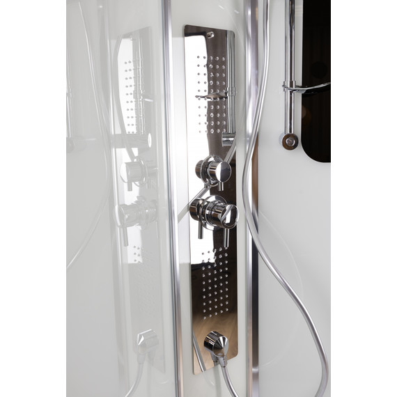 Душевая кабина Niagara Premium NG 6001-01G 90x90 см, хром/прозрачное (безсиликоновая сборка) - фото 6