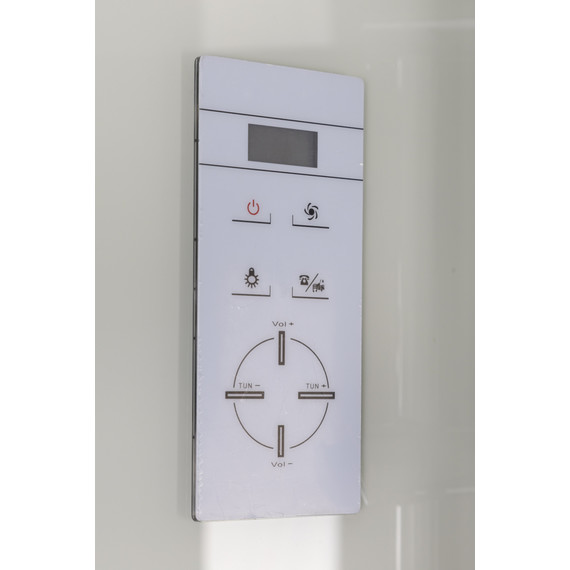 Душевая кабина Niagara Premium NG 6001-01G 90x90 см, хром/прозрачное (безсиликоновая сборка) - фото 12