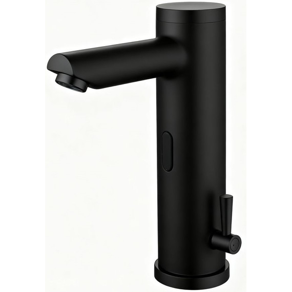 Смеситель для раковины электронный SantiLine Photocell SL-9025MB, чёрный - фото 