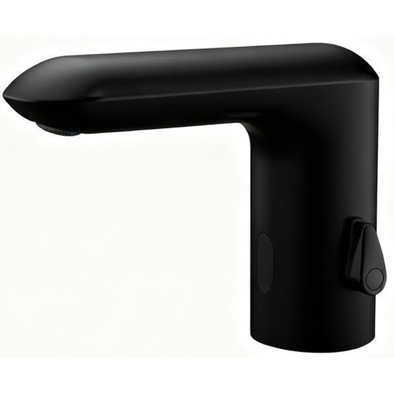 Смеситель для раковины электронный SantiLine Photocell SL-9027MB, чёрный матовый - фото 
