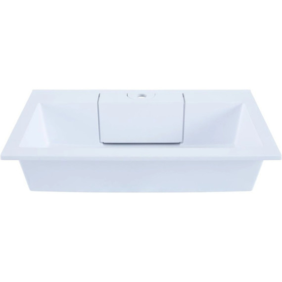 Тумба подвесная с раковиной Aquanet Алвита 70 см 00184302, белый - фото 14