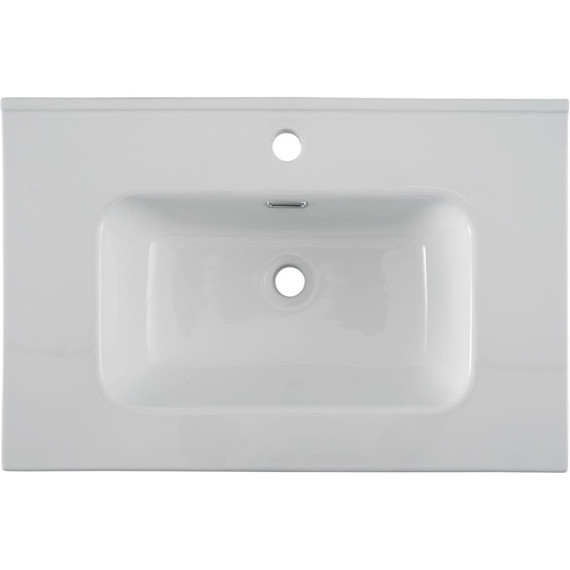 Тумба подвесная с раковиной Aquanet Алвита New 70 см 00303909, белый матовый - фото 13