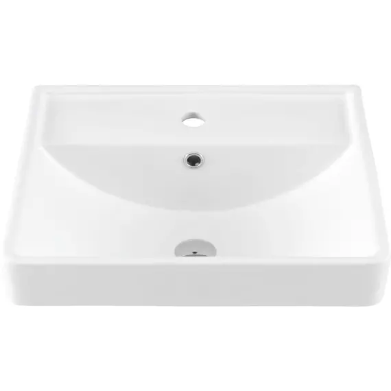 Тумба подвесная с раковиной Aquanet Ирис new 50 см 00310147, белый глянец - фото 21