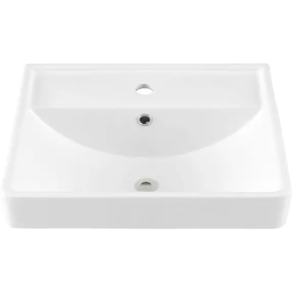 Тумба подвесная с раковиной Aquanet Ирис new 50 см 00310147, белый глянец - фото 19