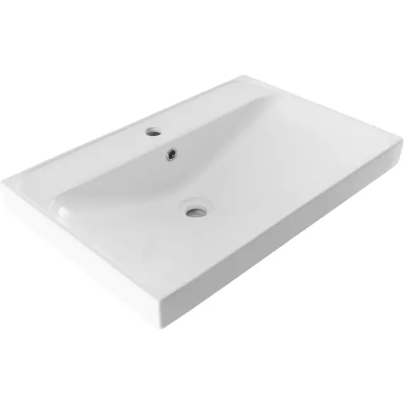 Тумба подвесная с раковиной Aquanet Альтера 70 см 00337155, белый матовый - фото 14