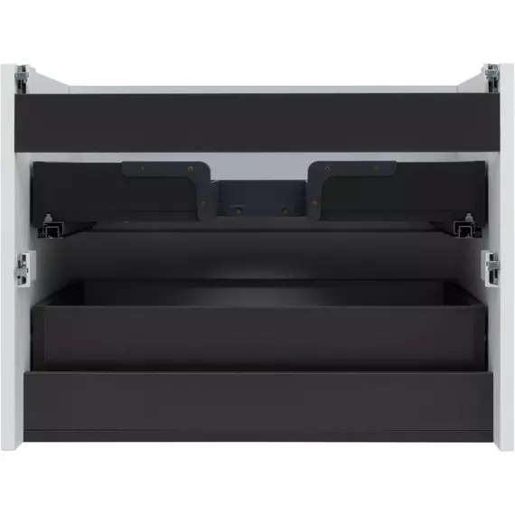 Тумба подвесная с раковиной Aquanet Альтера 70 см 00337155, белый матовый - фото 10