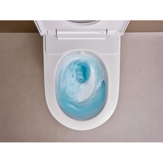 Унитаз-биде подвесной безободковый Geberit AquaClean Alba 146.350.01.1 с крышкой микролифт - фото 8