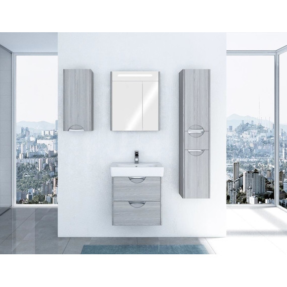 Пенал подвесной Акватон Сильва 32 см L 1A215603SIW6L - фото 6