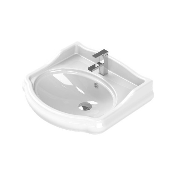 Тумба напольная с раковиной Opadiris Лоренцо 60 см, орех - фото 6