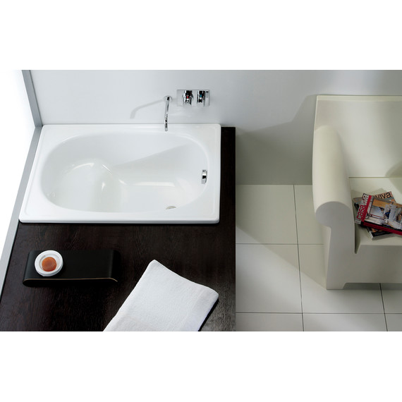 Ванна стальная сидячая BLB Europa 105х70 см - фото, картинка 5 Ванна стальная сидячая BLB Europa 105х70 см - фото 5