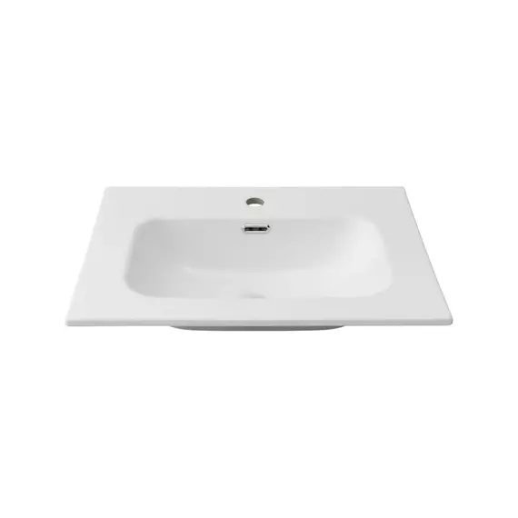 Тумба подвесная с раковиной Aquanet Бостон М 60 см 00209679, белый - фото 11