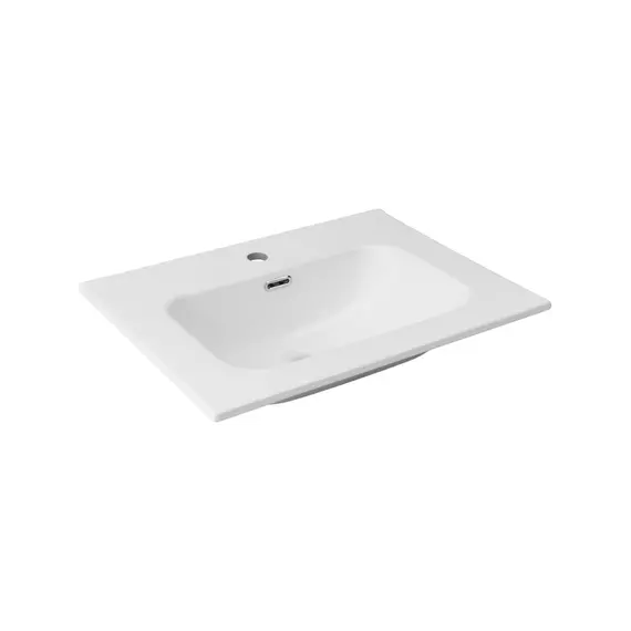 Тумба подвесная с раковиной Aquanet Бостон М 60 см 00209679, белый - фото 12