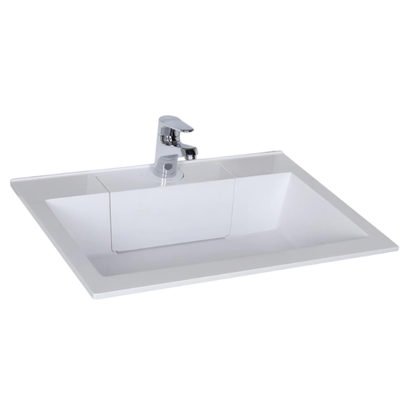 Тумба подвесная с раковиной Aquanet Алвита 100 см 00240112, серый антрацит - фото 2