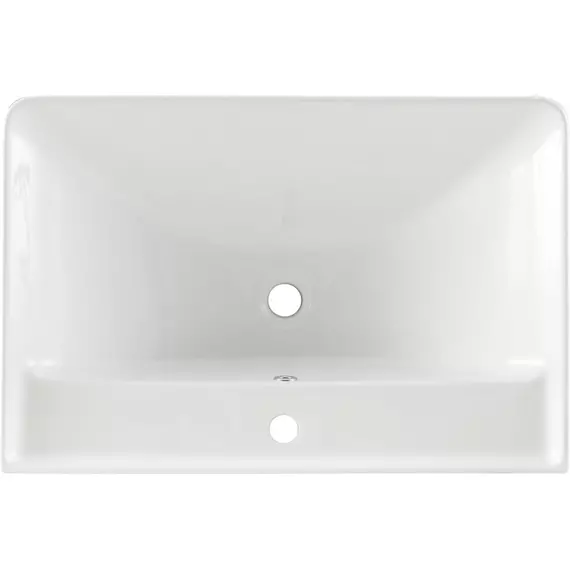 Тумба подвесная с раковиной Aquanet Ирис New 70 см 00310149, белый глянец - фото 18