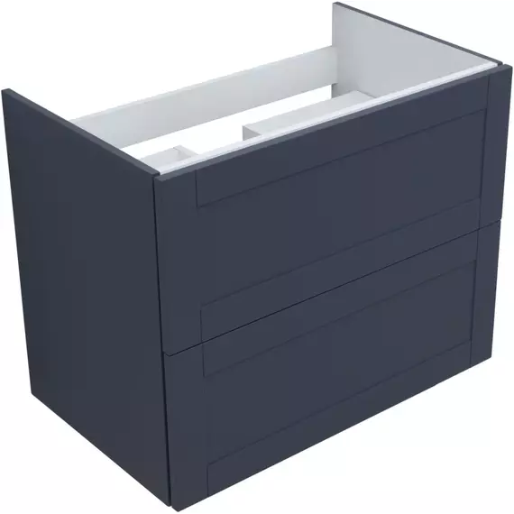 Тумба подвесная с раковиной Aquanet Терра 80 см 00313245, маренго - фото 11