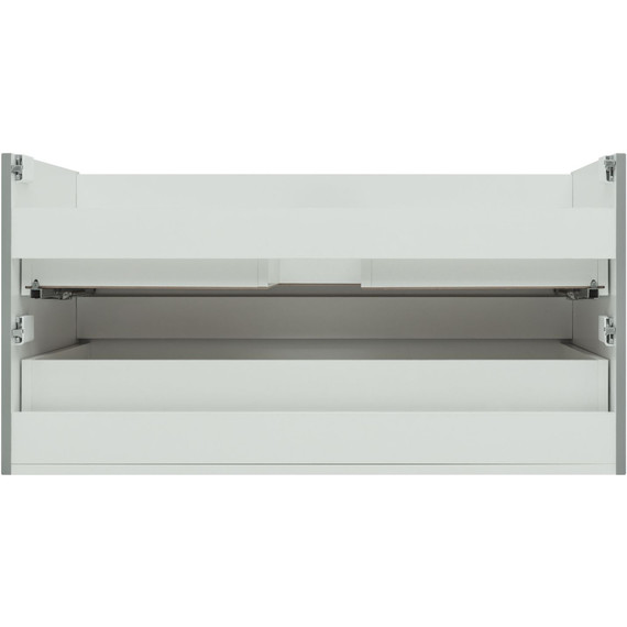 Тумба подвесная с раковиной Aquanet Вега 100 см 00329599, мисти грин - фото 10