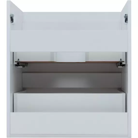 Тумба подвесная с раковиной Aquanet Практика 60 см 00330457, белый матовый - фото 12