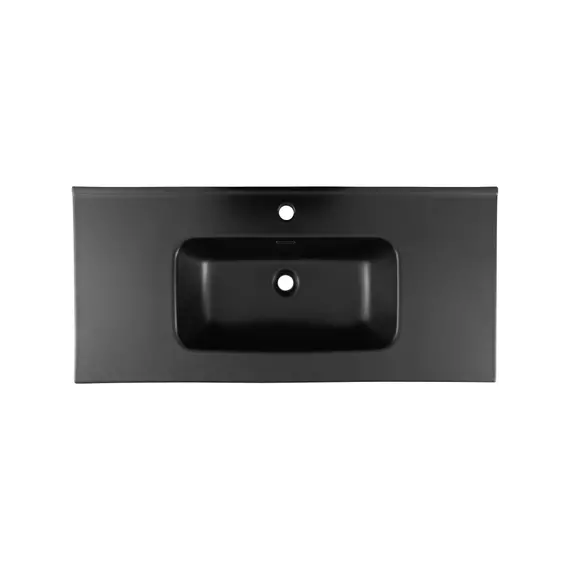 Тумба подвесная с раковиной Aquanet Джейн (Flat) 100 см 00335436 (раковина Aquanet Flat 100 см) мисти грин - фото 9