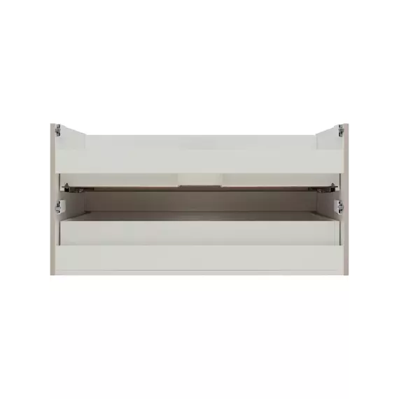 Тумба подвесная с раковиной Aquanet Вега 2.0 100 см 00337939, бежевый - фото 6