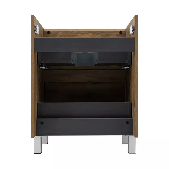 Тумба напольная с раковиной Aquanet Nova Lite 2.0 60 см 00346343 (2 ящика) дуб рустикальный - фото 11