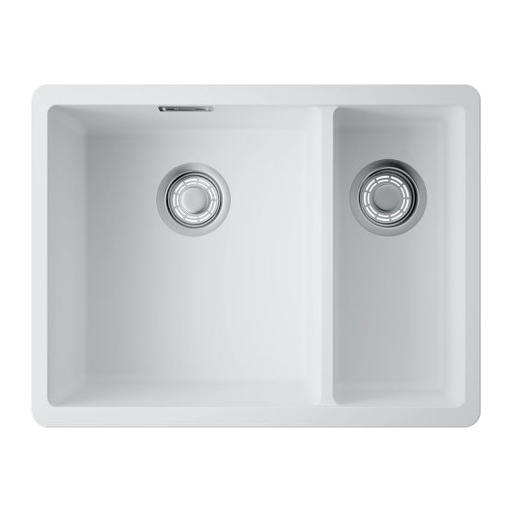 Кухонная мойка Omoikiri Kata 55-2-U WH 4997526, белый - фото 2