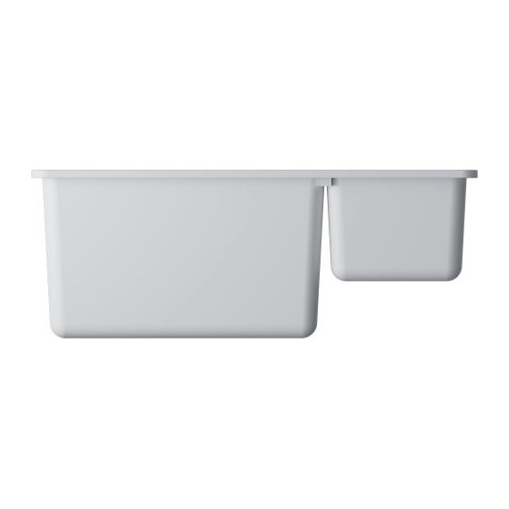 Кухонная мойка Omoikiri Kata 55-2-U WH 4997526, белый - фото 3