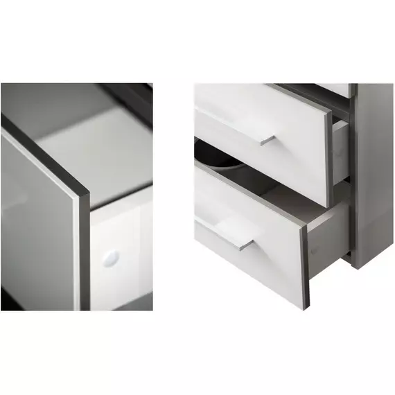 Тумба напольная с раковиной Aquanet Верона 100 см 00178471, белый - фото 5