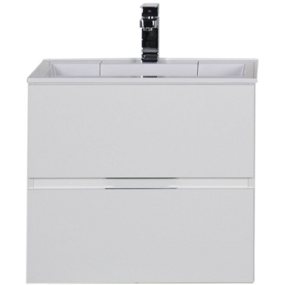 Тумба подвесная с раковиной Aquanet Алвита 60 см 00184301, белый - фото 6