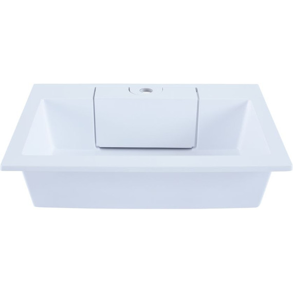 Тумба подвесная с раковиной Aquanet Алвита 60 см 00184301, белый - фото 16