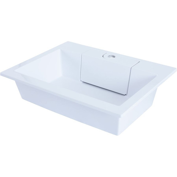 Тумба подвесная с раковиной Aquanet Алвита 60 см 00184301, белый - фото 15